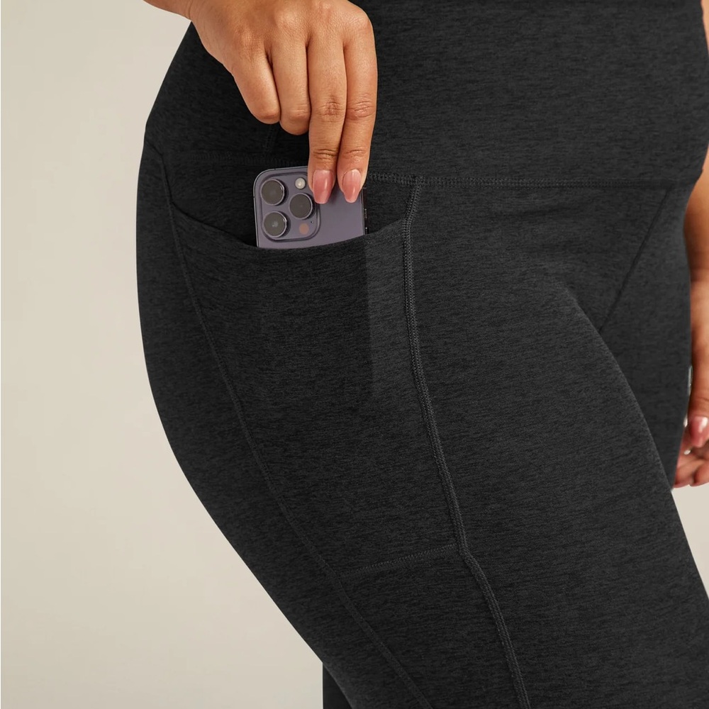 Spacedye Out-of-Pocket high-waisted midi leggings